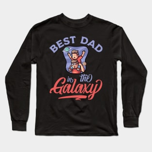 Best Dad In The Galaxy Long Sleeve T-Shirt